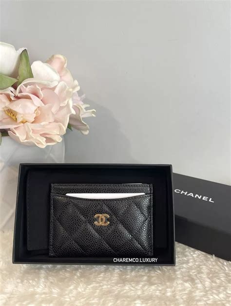 chanel classic card holder caviar price|Classic Card Holder .